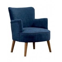 AM Keira Armchair Midnight Blue